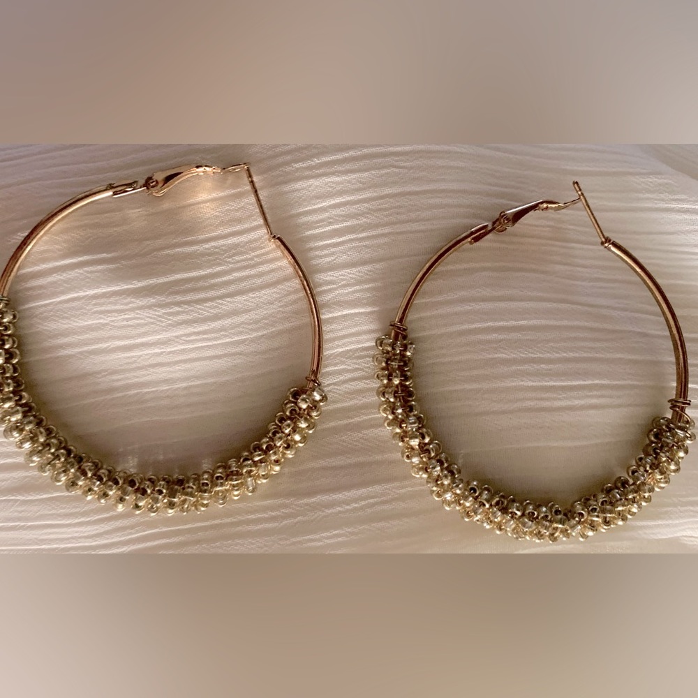 Gold Hoop Earrings